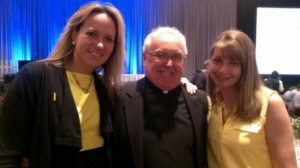 Blossoms of Hope Brunch with Penny tate, Kathryn Goetzke and Father Rubey